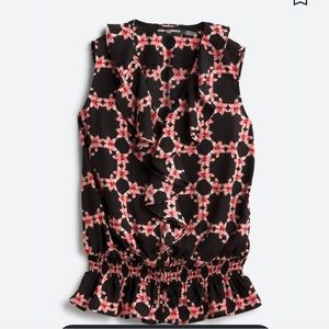 KARL LAGERFELD PARIS
Babeth Ruffle Detail Blouse